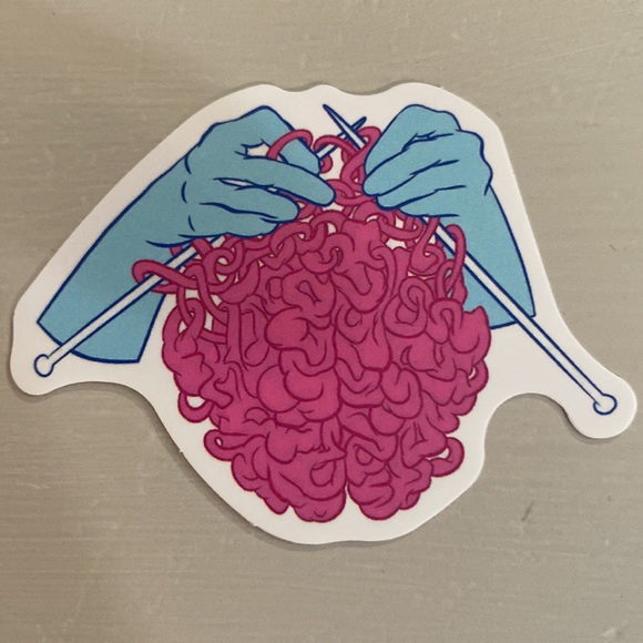 Set of 4. New vinyl stickers. Waterproof 💦. Cute science designs. - Picture 3 of 5